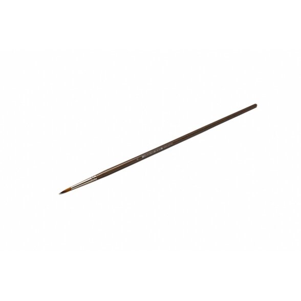 Doble-Coloured Synthetic 231 Round Long Handle Brush No.4