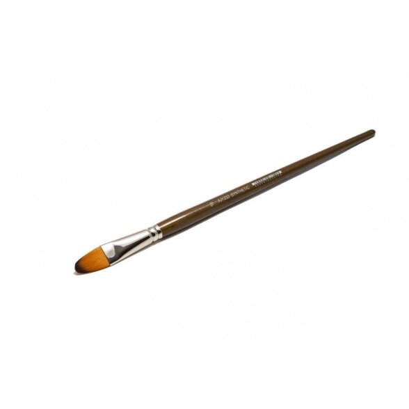 Doble-Coloured Synthetic 233 Filbert Long Handle Brush No.10 Doble-Coloured Synthetic 233 Filbert Long Handle Brush No.10