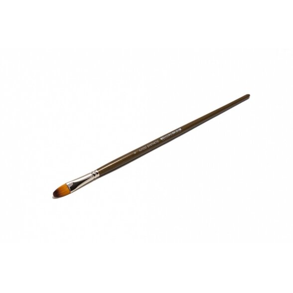 Doble-Coloured Synthetic 233 Filbert Long Handle Brush No.6 Doble-Coloured Synthetic 233 Filbert Long Handle Brush No.6
