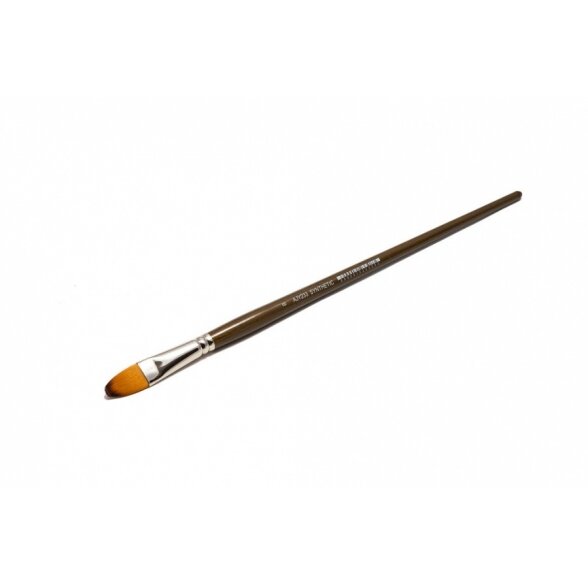 Doble-Coloured Synthetic 233 Filbert Long Handle Brush No.8 Doble-Coloured Synthetic 233 Filbert Long Handle Brush No.8