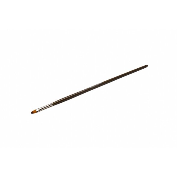 Doble-Coloured Synthetic 232 Flat Long Handle Brush No.3 Doble-Coloured Synthetic 232 Flat Long Handle Brush No.3