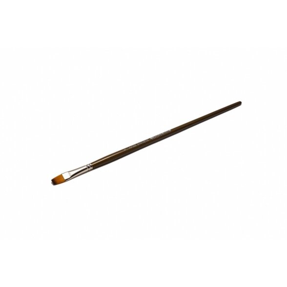 Doble-Coloured Synthetic 232 Flat Long Handle Brush No.5 Doble-Coloured Synthetic 232 Flat Long Handle Brush No.5