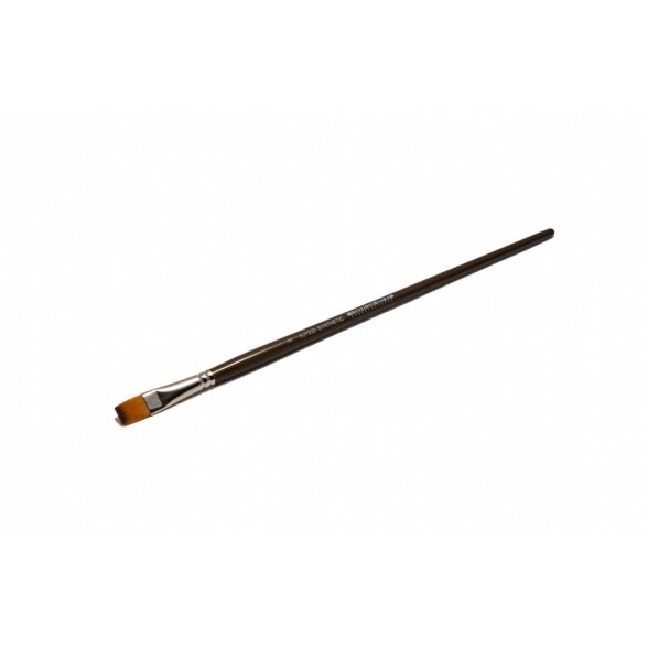 Doble-Coloured Synthetic 232 Flat Long Handle Brush No.6 Doble-Coloured Synthetic 232 Flat Long Handle Brush No.6
