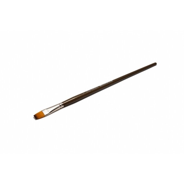 Doble-Coloured Synthetic 232 Flat Long Handle Brush No.7 Doble-Coloured Synthetic 232 Flat Long Handle Brush No.7