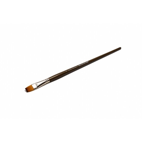 Doble-Coloured Synthetic 232 Flat Long Handle Brush No.8 Doble-Coloured Synthetic 232 Flat Long Handle Brush No.8