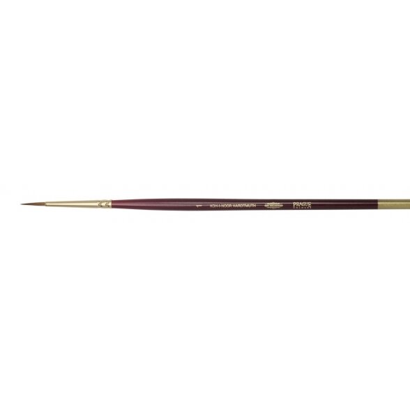 Kolinsky Koh-I-Noor 9935 Round with Short Handle Brush No.1 Kolinsky Koh-I-Noor 9935 Round with Short Handle Brush No.1