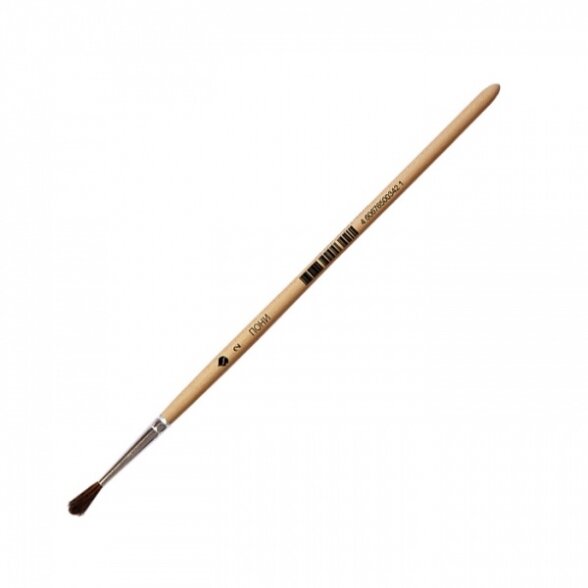 Pony Hair Round Short Handle Brush No.2