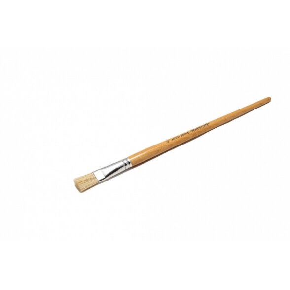 Bristle 117 Flat Long Handle Brush No.10