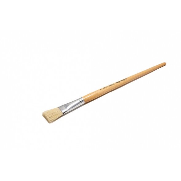Bristle 117 Flat Long Handle Brush No.14 Bristle 117 Flat Long Handle Brush No.14