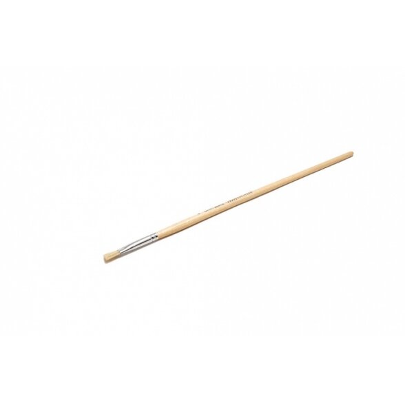 Bristle 117 Flat Long Handle Brush No.4