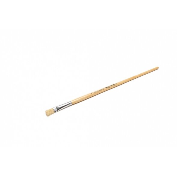 Bristle 117 Flat Long Handle Brush No.6