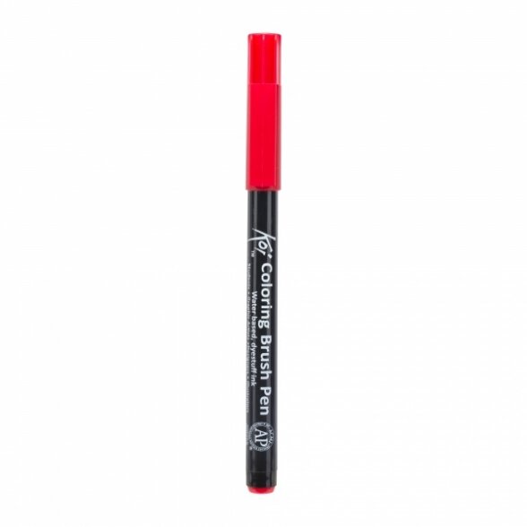 Teptukinis markeris Sakura Koi Color Brush kinovaris (Vermilion) Teptukinis markeris Sakura Koi Color Brush kinovaris (Vermilion)