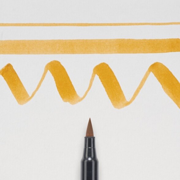 Sakura Koi Color Brush Pen Woody Brown 2