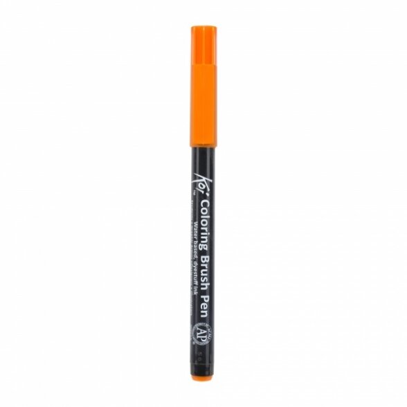 Teptukinis markeris Sakura Koi Color Brush oranžinės spalvos (Orange) Teptukinis markeris Sakura Koi Color Brush oranžinės spalvos (Orange)