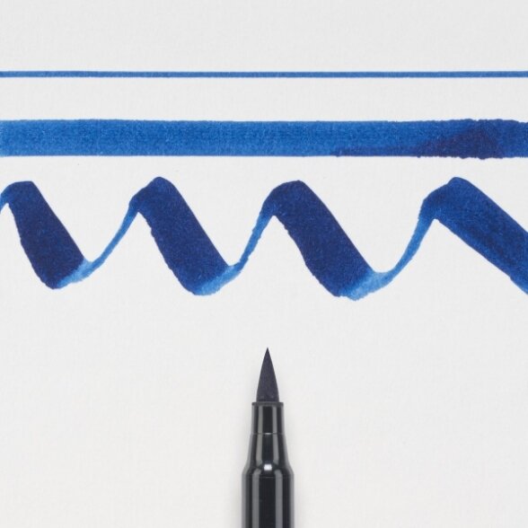 Teptukinis markeris Sakura Koi Color Brush Prusijos mėlynos spalvos (Prussian Blue) 2 Teptukinis markeris Sakura Koi Color Brush Prusijos mėlynos spalvos (Prussian Blue) 2