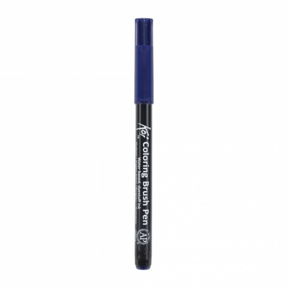 Teptukinis markeris Sakura Koi Color Brush Prusijos mėlynos spalvos (Prussian Blue)