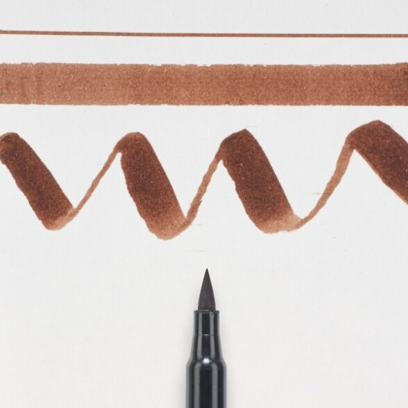 Teptukinis markeris Sakura Koi Color Brush rudos spalvos (Brown) 2 Teptukinis markeris Sakura Koi Color Brush rudos spalvos (Brown) 2