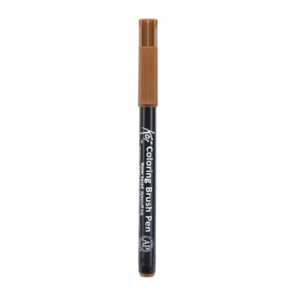Teptukinis markeris Sakura Koi Color Brush rudos spalvos (Brown) Teptukinis markeris Sakura Koi Color Brush rudos spalvos (Brown)
