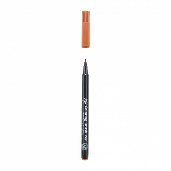 Teptukinis markeris Sakura Koi Color Brush siena natūrali (Raw Sienna) 1