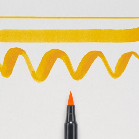 Sakura Koi Color Brush Pen Deep Yellow 2