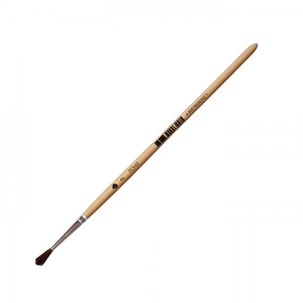 Pony Hair Round Short Handle Brush No.2