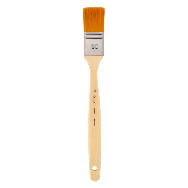 Sonnet Synthetic Wide Flat  Short Handle Brush No.30 (30 mm)