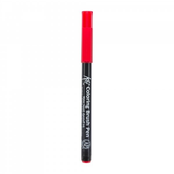 Teptukinis markeris Sakura Koi Color Brush kinovaris (Vermilion)