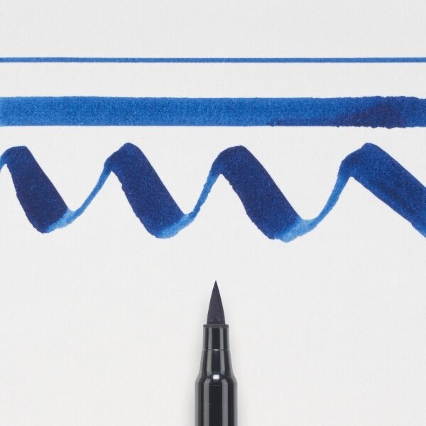 Teptukinis markeris Sakura Koi Color Brush Prusijos mėlynos spalvos (Prussian Blue) 2 Teptukinis markeris Sakura Koi Color Brush Prusijos mėlynos spalvos (Prussian Blue) 2