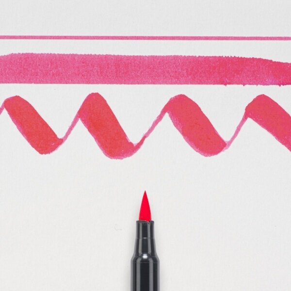 Teptukinis markeris Sakura Koi Color Brush rausvos raudonos spalvos (Magenta Pink) 2 Teptukinis markeris Sakura Koi Color Brush rausvos raudonos spalvos (Magenta Pink) 2
