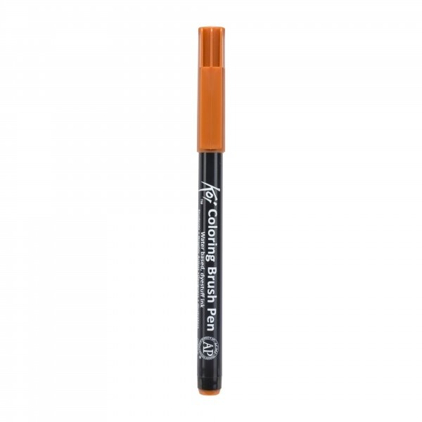 Teptukinis markeris Sakura Koi Color Brush siena natūrali (Raw Sienna)