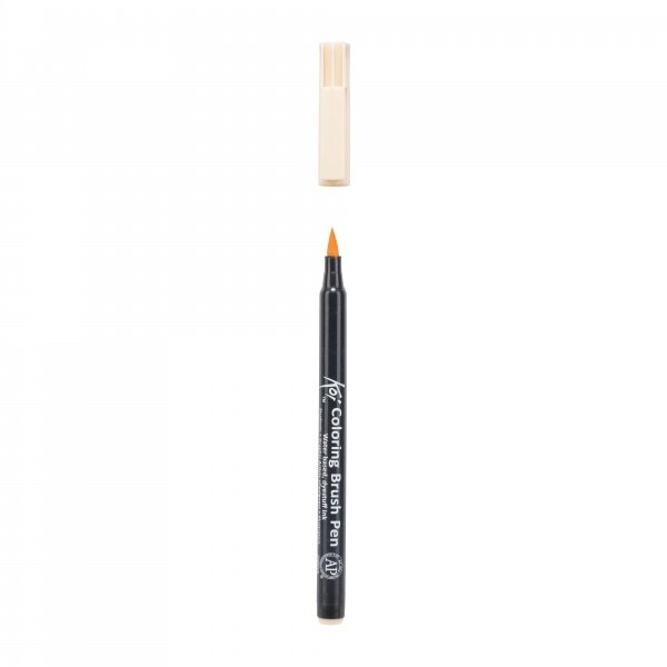 Teptukinis markeris Sakura Koi Color Brush šviesiai geltonas (Naples Yellow) 1