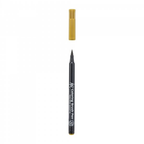 Sakura Koi Color Brush Pen Raw Umber 1