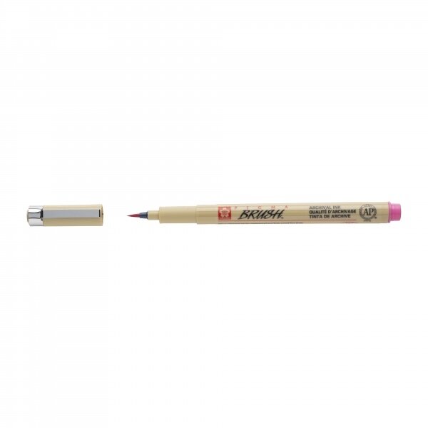 Sakura Pigma Brush Rose 1