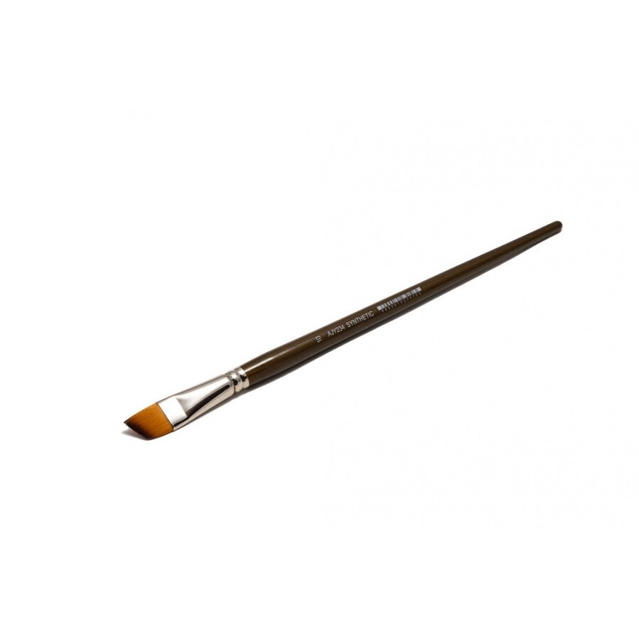 Doble-Coloured Synthetic 234 Angle Shader Long Handle Brush No.10
