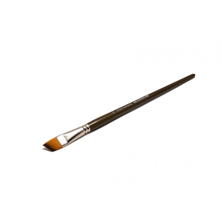 Doble-Coloured Synthetic 234 Angle Shader Long Handle Brush No.12