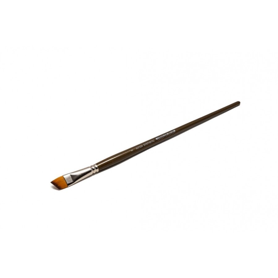 Doble-Coloured Synthetic 234 Angle Shader Long Handle Brush No.8