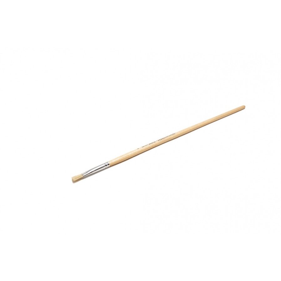 Bristle 117 Flat Long Handle Brush No.4