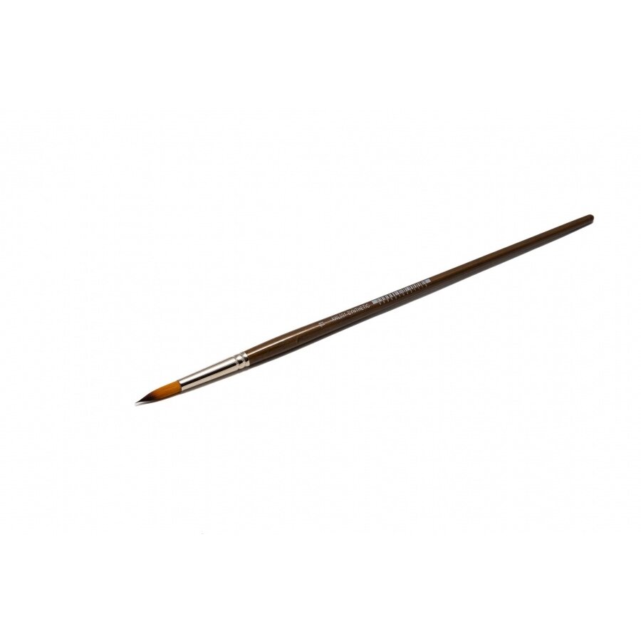 Doble-Coloured Synthetic 231 Round Long Handle Brush No.11