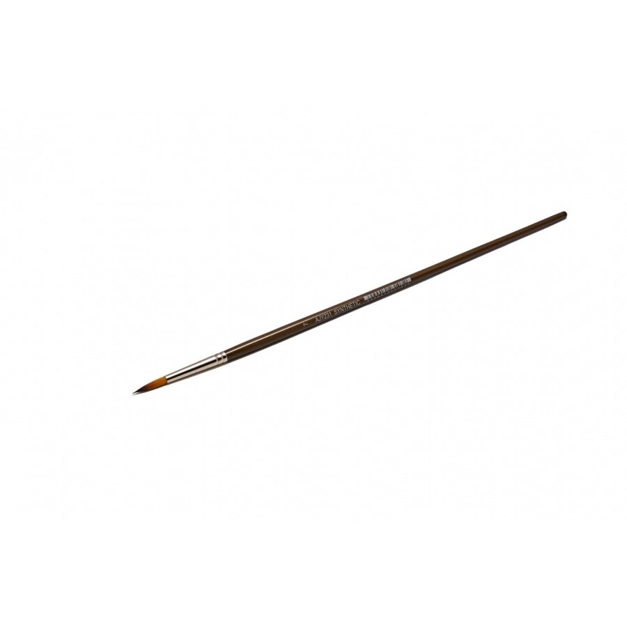 Doble-Coloured Synthetic 231 Round Long Handle Brush No.7