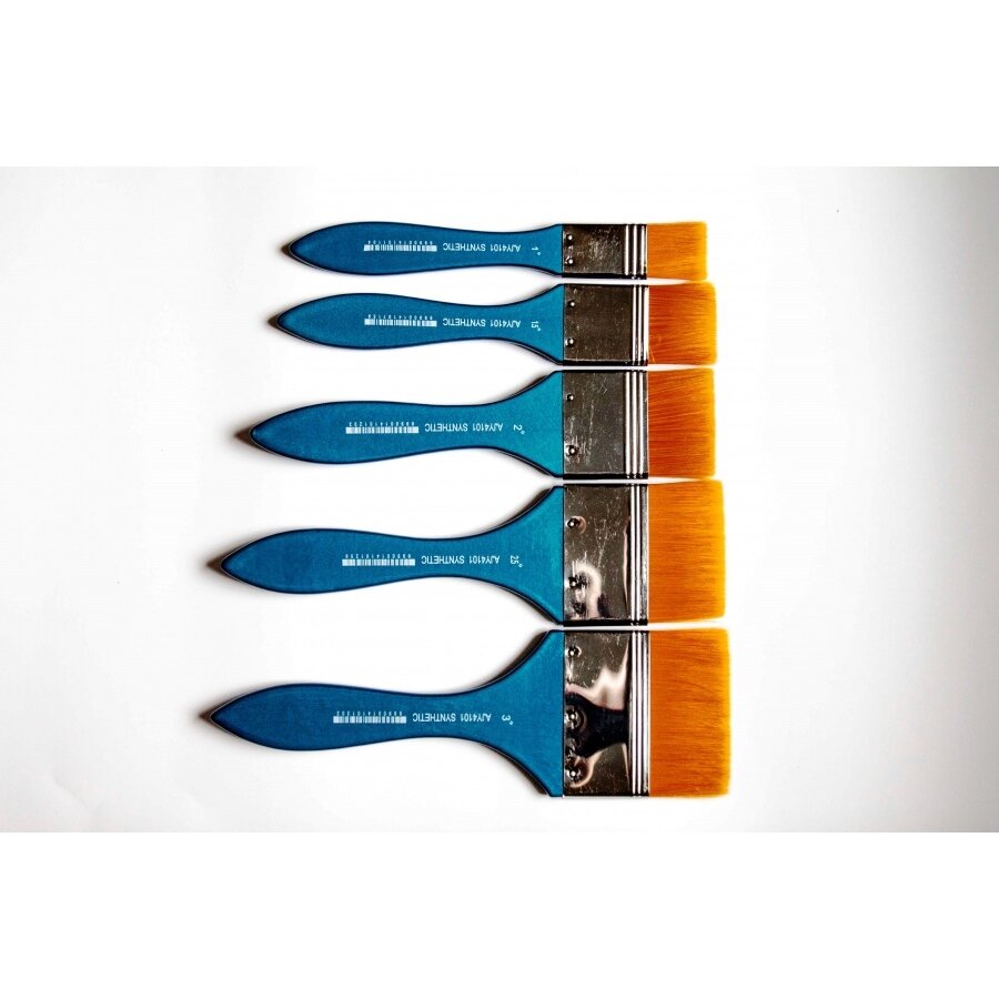Golden Synthetic 4101 Flat Wide Brush 1'' 3