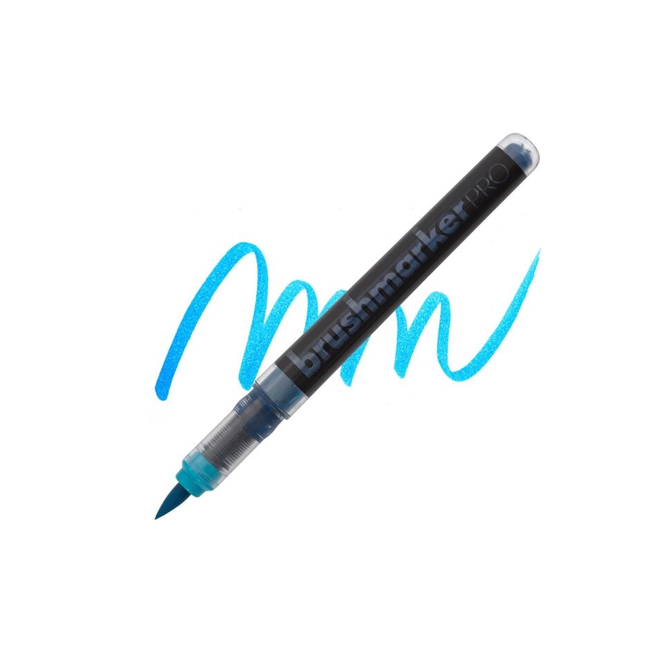 Teptukinis markeris Karin Brushmarker PRO Neon mėlynos spalvos 6152 Teptukinis markeris Karin Brushmarker PRO Neon mėlynos spalvos 6152