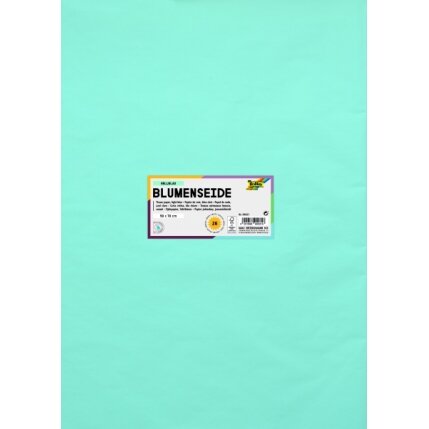 Tissue Paper 20g/m², 50x70cm, 26 shetets, light blue