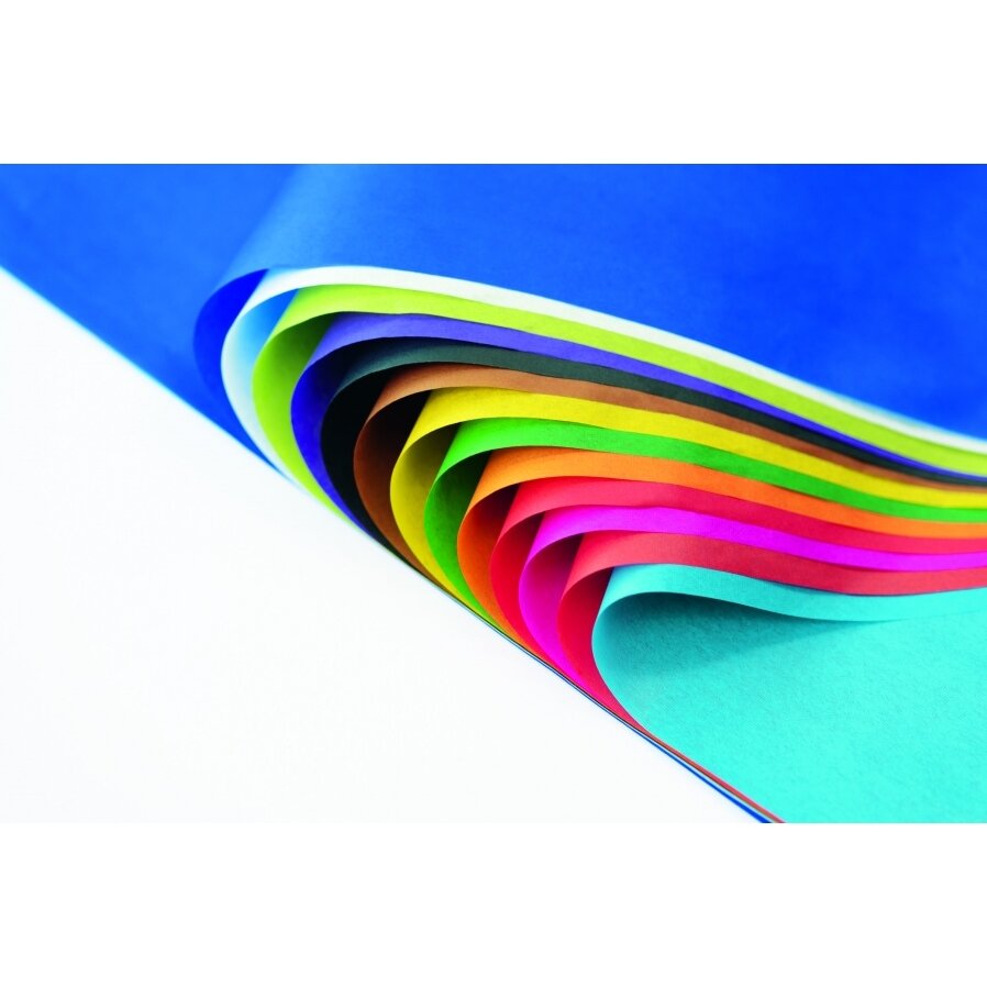 Tissue Paper 20g/m², 50x70cm, 26 sheets, assorted colours 3