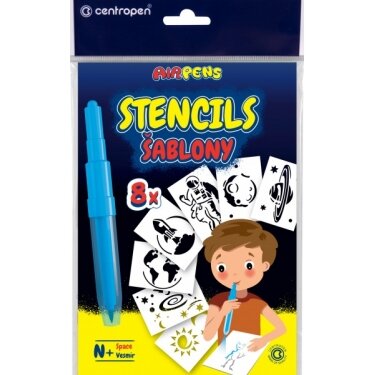 Stencils Set Centropen N+ 8 pcs Stencils Set Centropen N+ 8 pcs