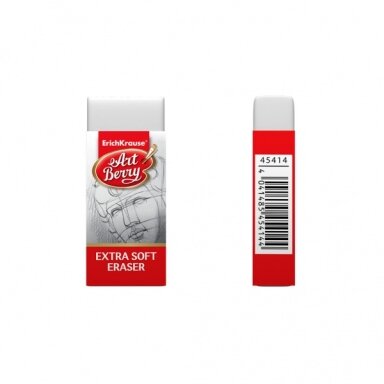 Trintukas ErichKrause ArtBerry Extra Soft baltas itin minkštas