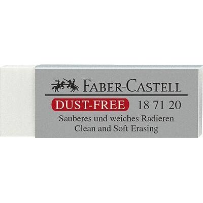 Trintukas Faber-Castell Dust Free 62x21x12mm, baltos spalvos
