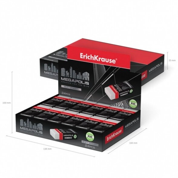 Trintukas ErichKrause Megapolis baltas 4 Trintukas ErichKrause Megapolis baltas 4