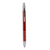 Ручка шариковая автоматическая металлическая Penmate Lotus 0.7 mm, бордовый корпус, цвет чернил синий