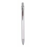 Ручка шариковая автоматическая металлическая Penmate Lotus 0.7 mm, серебряный корпус, цвет чернил синий