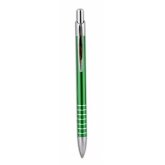 Ручка шариковая автоматическая металлическая Penmate Lotus 0.7 mm, зеленый корпус, цвет чернил синий